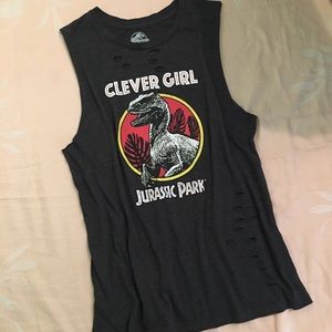 Jurassic Park tank top